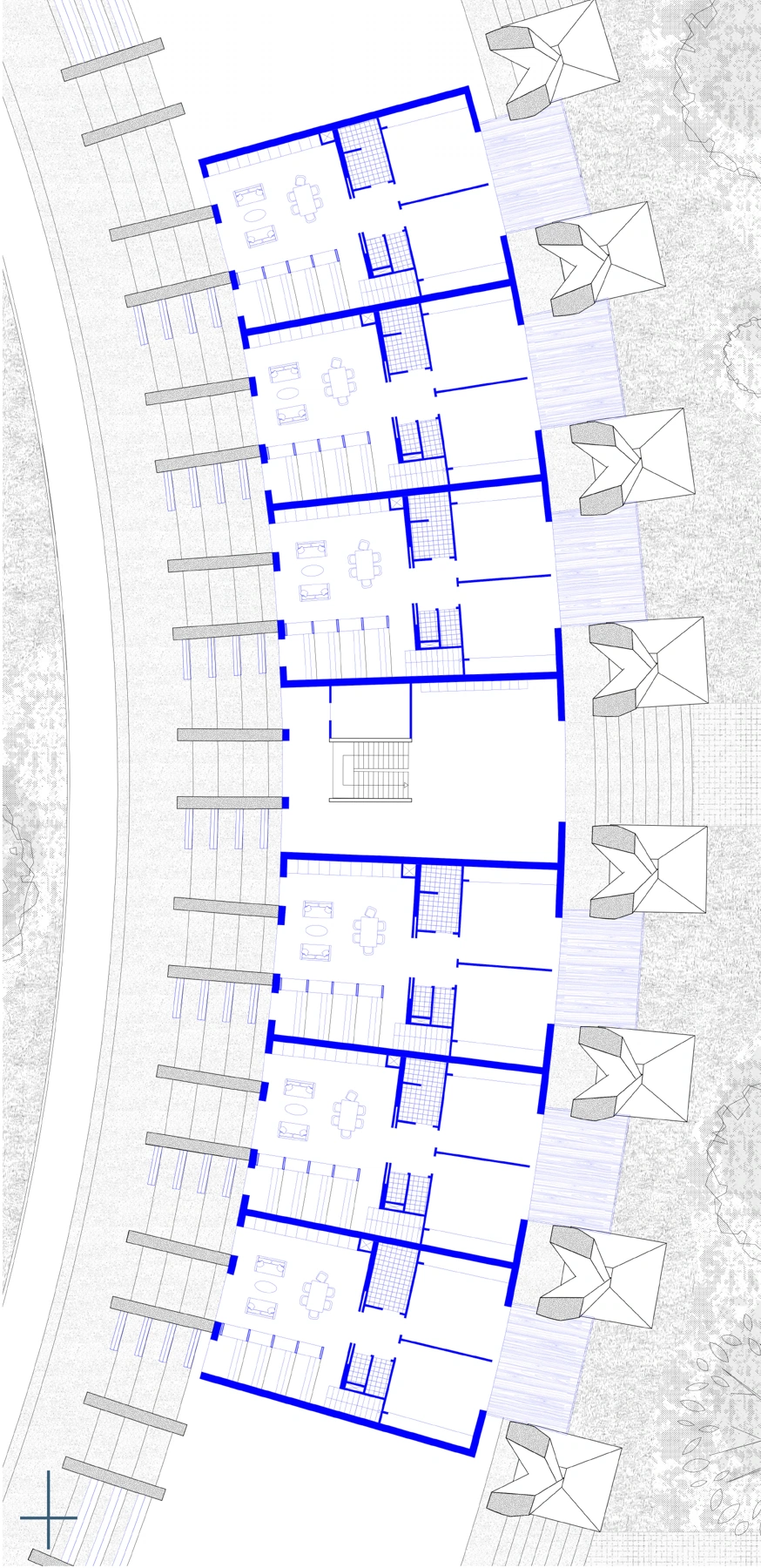 Logements traversants.