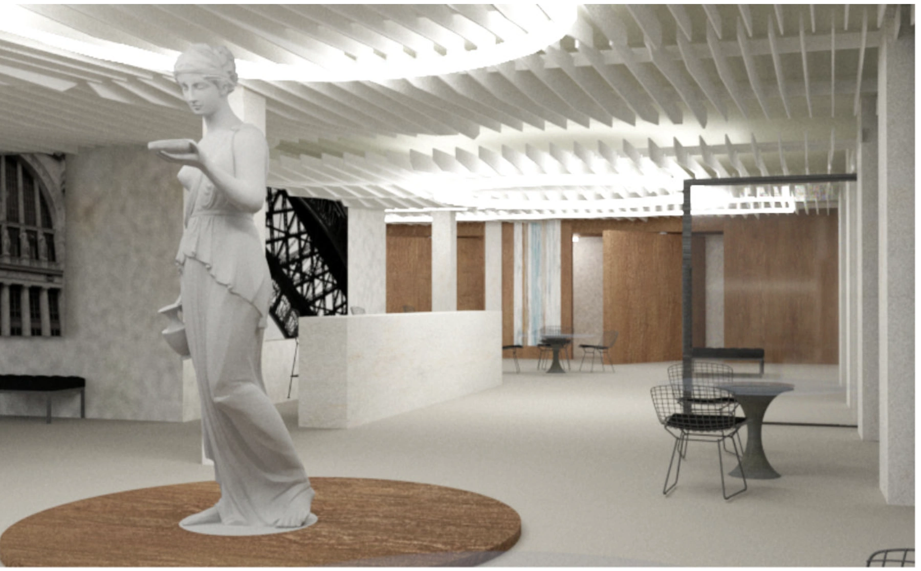 Galerie à Cagliari — Un espace, plusieurs façons de l’habiter.