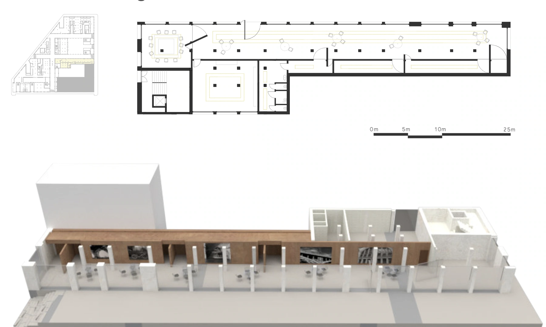 Le module d’exposition : plan et volume.